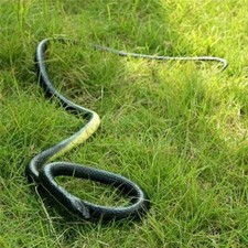 Fake Realistic Snake Lifelike Real Scary Rubber Toy Prank Party Joke For Garden
