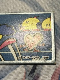 Chack'n Pop Menko Card Famicom 1985 Nintendo NES Taito Japanese Retro Vintage MP