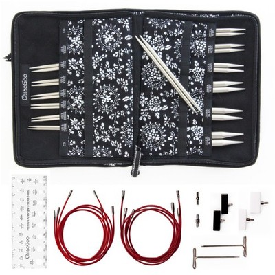 ChiaoGoo TWIST RED LACE Complete Nadelspitzen Set - 2,75-10,00 mm, 13 cm