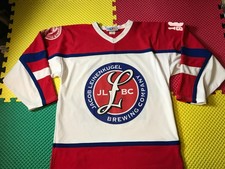 Jacob Leinenkugel's Brewing Co. Athletic Knit Hockey Jersey Men's Size Medium
