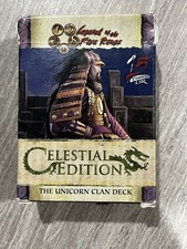 L5R CCG: CELESTIAL EDITION: UNICORN CLAN DECK (15 Years Deck)