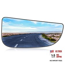 Lower Passenger Right Side Convex Mirror Glass Fits for 2009-2020 Dodge Ram