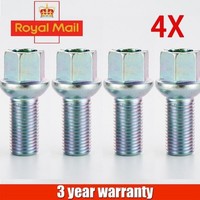 4X Radschrauben Muttern FüR Eurowagens M14 X 1,5 17Mm Sechskant 27Mm Gewinde