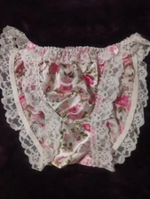 Vintage Satin String Bikini