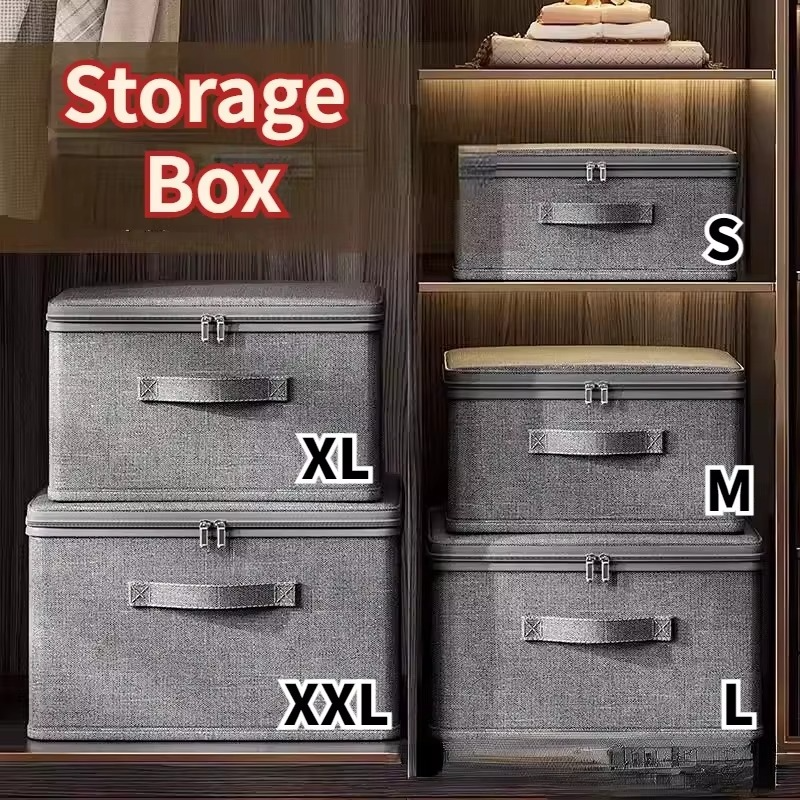 Underwear Closet Organizers Dresser Organizer Wardrobe Clothes Box Storage Bins-image