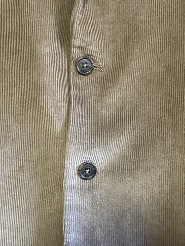 NWT Adolfo Men’s Tan Plush Corduroy Blazer/Sport Coat/Suit Jacket Sz 44 Reg - Picture 5 of 18