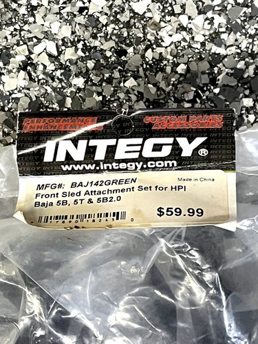 Integy Front Sled Attachment Set For HPI Baja 5B, 5T & 5B2.0 MFG#: BAJ142GREEN - Picture 2 of 6