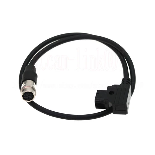 B4 Lens Cable,12 Pin Hirose to D-tap GH4 Power B4 2/3" Fujinon Nikon Canon Lens