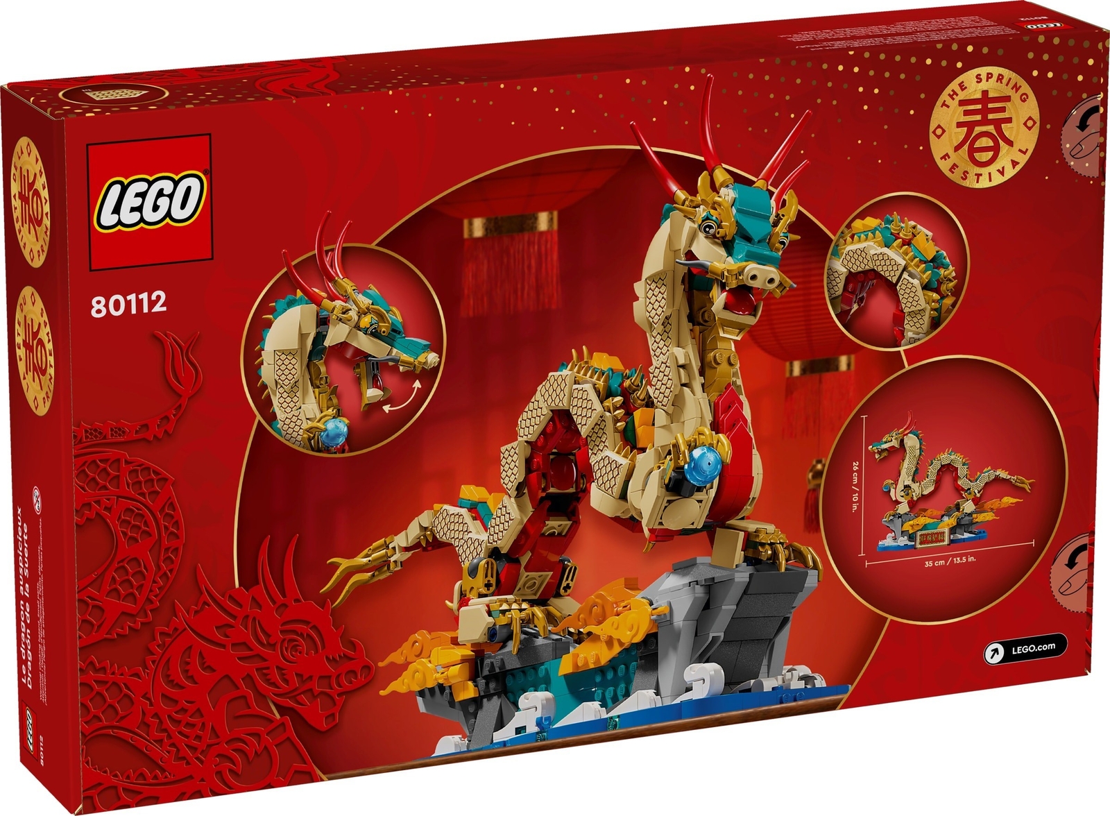 LEGO CHINESE FESTIVALS: Auspicious Dragon (80112)