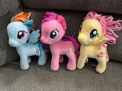 My Little Pony Rainbow Dash, Fluttershy, And Pinkie Pie 13” - 2012