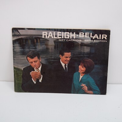 Vtg Raleigh Belair Cigarette 48th Edition Redemption Gift Catalog Book Ephemera