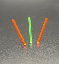 FastHit Red And Green 1.5mm Super Bright Fibre Optic Rod Sights Rearsight