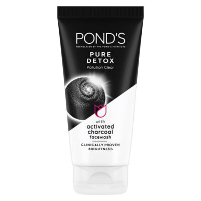 Pond's Pure Detox Anti-Pollution Purity Face Wash With Activated Charcoal -100G