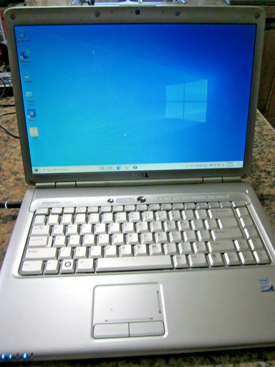 Dell Inspiron 1525 Laptop 2.0 GHz 3GB RAM 250 GB HDD DVD RW Win 10