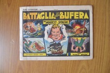FUMETTO ALBO AVVENTURE n 4 MARCO SPADA 6 7 1947 COMPLETO CAPRIOTTI ROMA EDITORE
