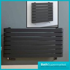 Kartell Denver Horizontal Steel Designer Towel Radiator 500x600mm - Anthracite