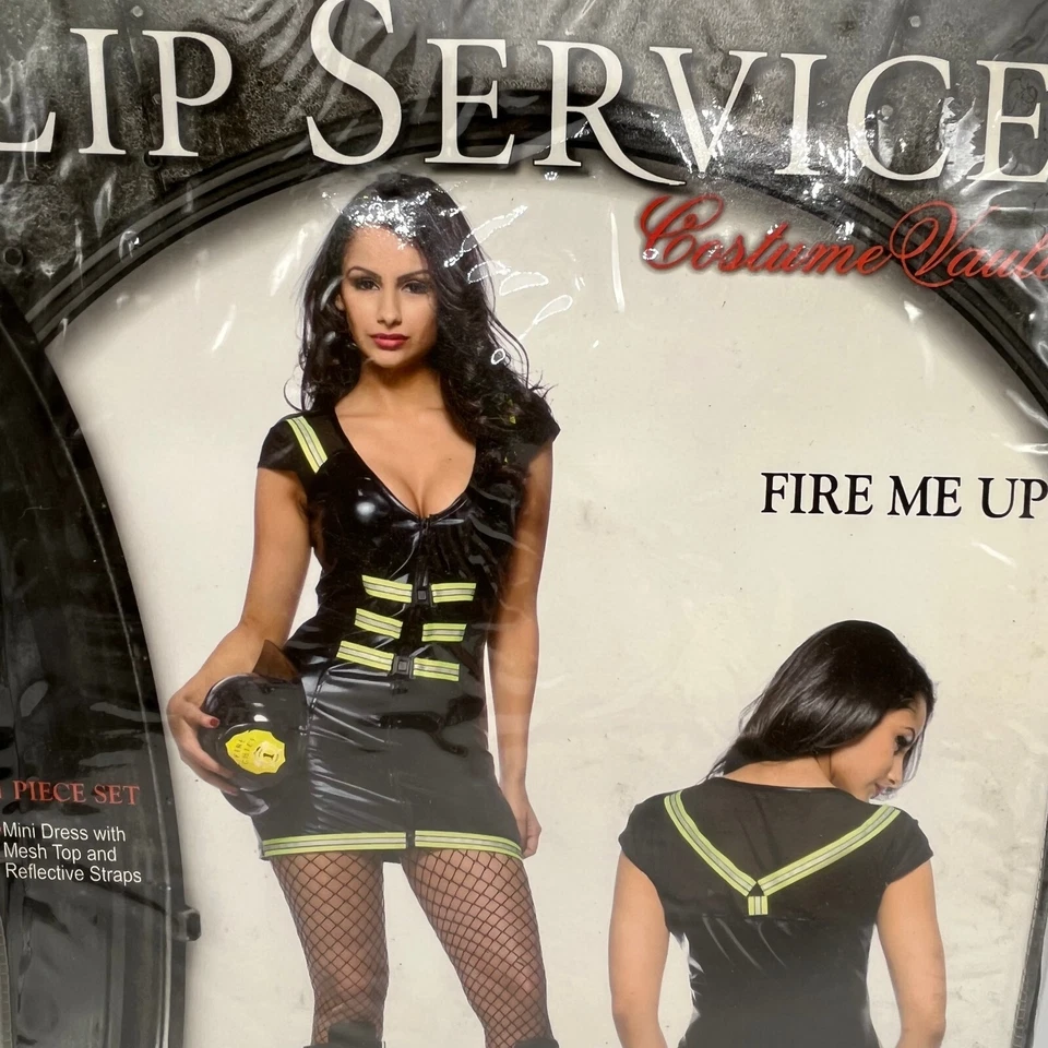 New Lip Service Fire Me Up Costume - Size XL - Image 2 of 4