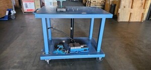 Wesco LT-20-3248 Heavy Duty Hydraulic Lift Table - 2000 lbs Capacity