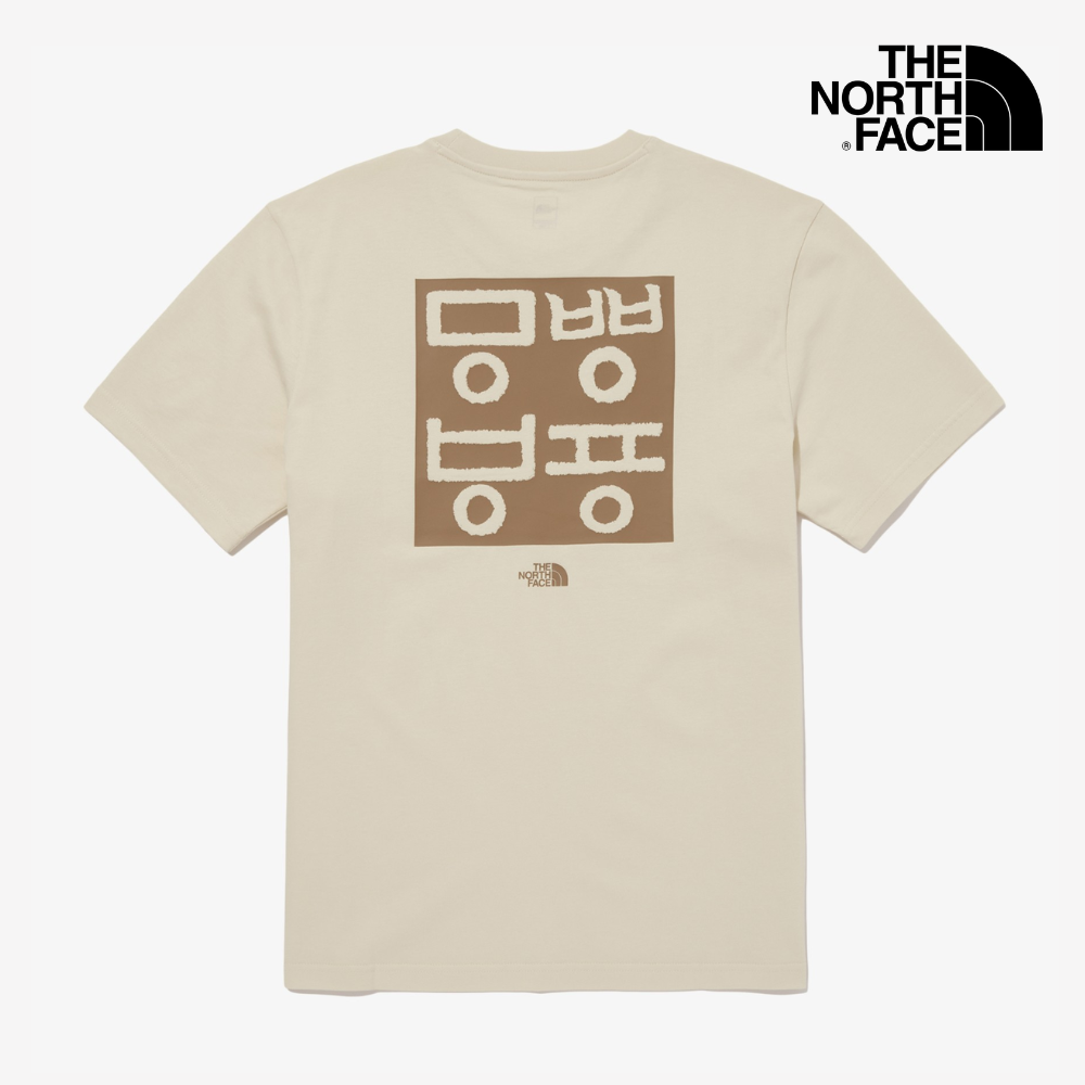 ★THE NORTH FACE★送料込み★TNF HANGEUL S/S R/TEE 4 NT7UQ55 The North Face Korea HANGEUL S/S R/TEE 4 NT7UQ55E SAND_SHELL