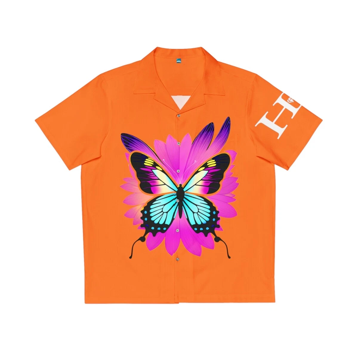 Hawaiian Butterfly Shirt
