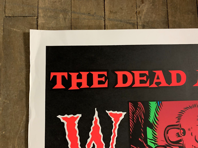 T.A.Z.  White Zombie Rock ポスター Rare :WHITE ZOMBIE ,1995 Freakazoid Heaven Group POSTER