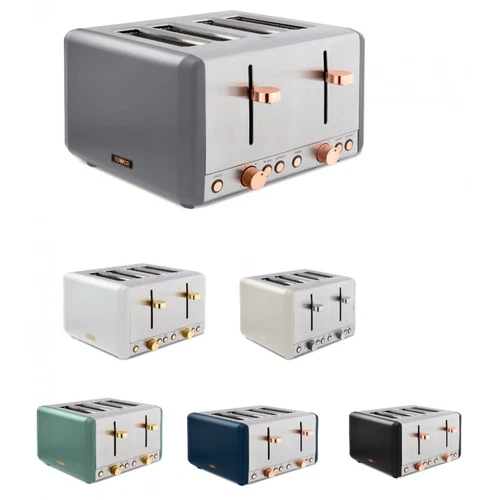 Tower Cavaletto 1800W 4 Slice Toaster 
