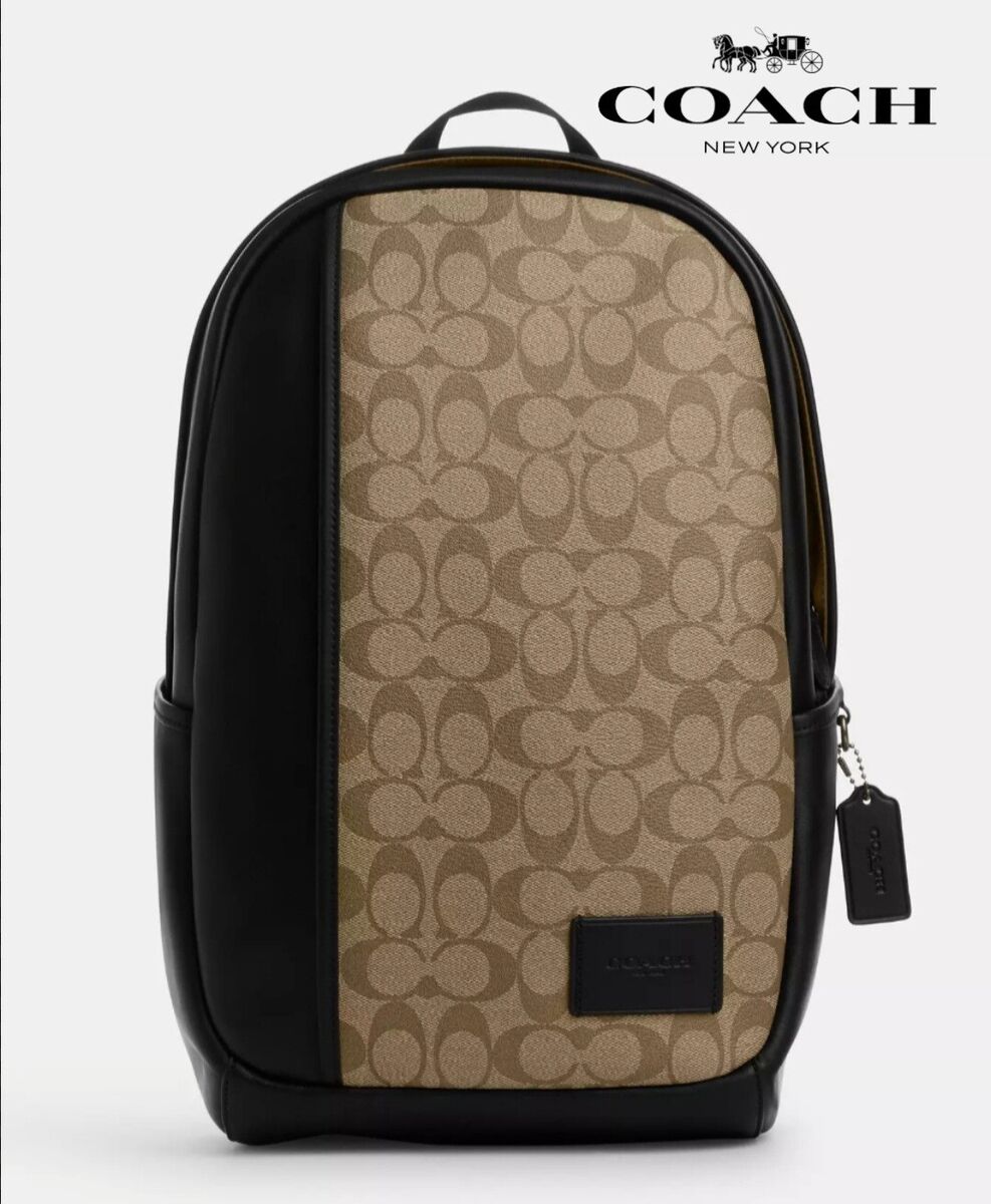 Coach Edge Backpack In Signature Canvas CM040 | eBay Coach Edge Backpack In Signature Canvas CM040 | eBay