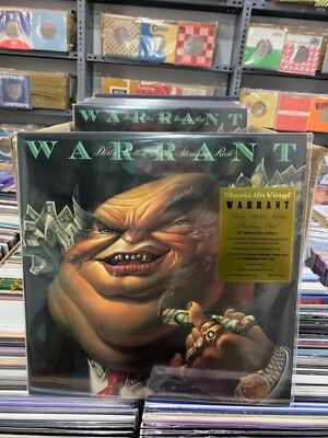 WARRANT LP DIRTY ROTTEN FILTHY STINKING RICH 2022 TRANSLUCENT GREEN VINYL