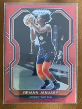 2021 Panini Prizm Briann January RED Prizm 270/299 Connecticut Sun WNBA