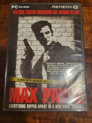 MAX PAYNE PC CD-Rom Original with Manual (2001)