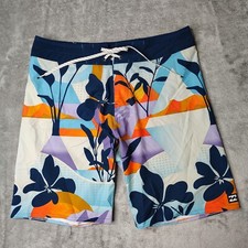 Billabong Board Shorts Recycler Sundays Airlite Mens 29 Beach Surf Swim Floral