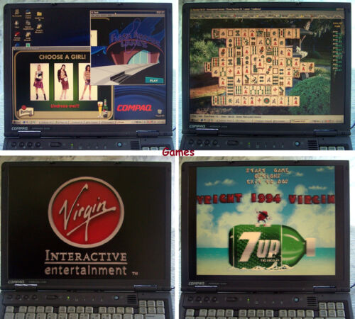 Win 95 Compaq Armada E500, P3, 192MB, 11.2GB HD Serial Parallel Floppy DOS -m700 - Picture 7 of 20