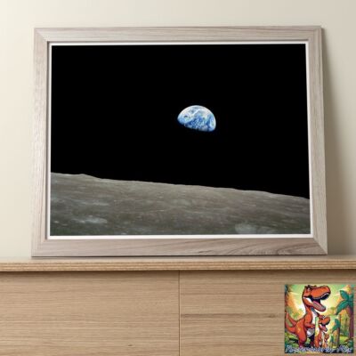 Apollo 8 Mondmission: professionelles Foto 10''x8''