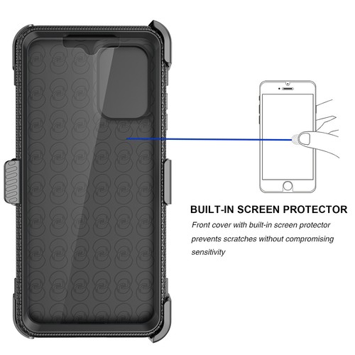 For Motorola Moto G 5G 2024 2023 Phone Case + Screen Protector Belt Clip Cover - Picture 13 of 34