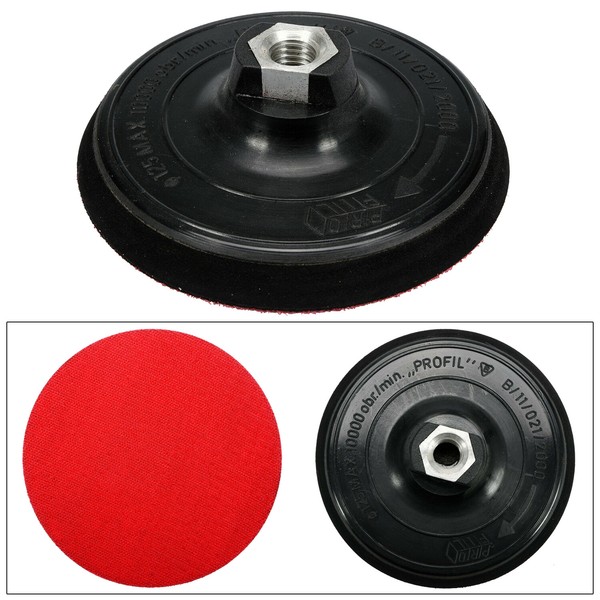 Klett Schleifteller StüTzteller Ø 125 Mm Polierteller FüR Winkelschleifer M14-image