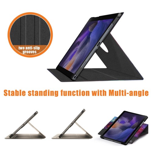 For Samsung Galaxy Tab A8 10.5 X200 X205 Smart Tablet Leather Case Stand Cover - Picture 10 of 24