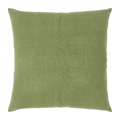 PAD Deko Kissen Hülle LEDA 100% Baumwolle grün 50x50cm