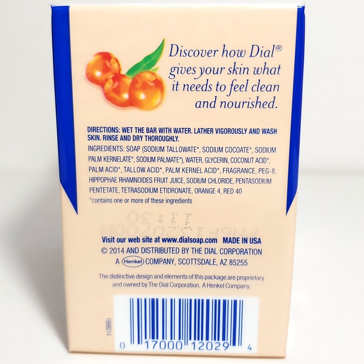 Dial Bar Soap Ingredients Dial Glycerin Omega Moisture Sea Berries