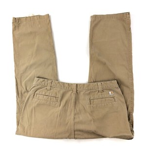 relaxed fit khaki work pants