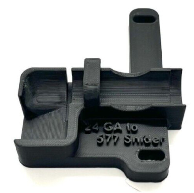 24 GA to 577 Snider Trimming Jig 2'' Chop Saw off Brass Tooling