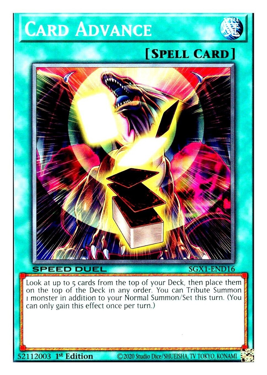 yugioh duelist advance chase cards Amazon.com: Yu-Gi-Oh! - Card Advance - SS03-ENA24 - Common - 1st Edition -  Speed Duel Starter Decks main image 0
