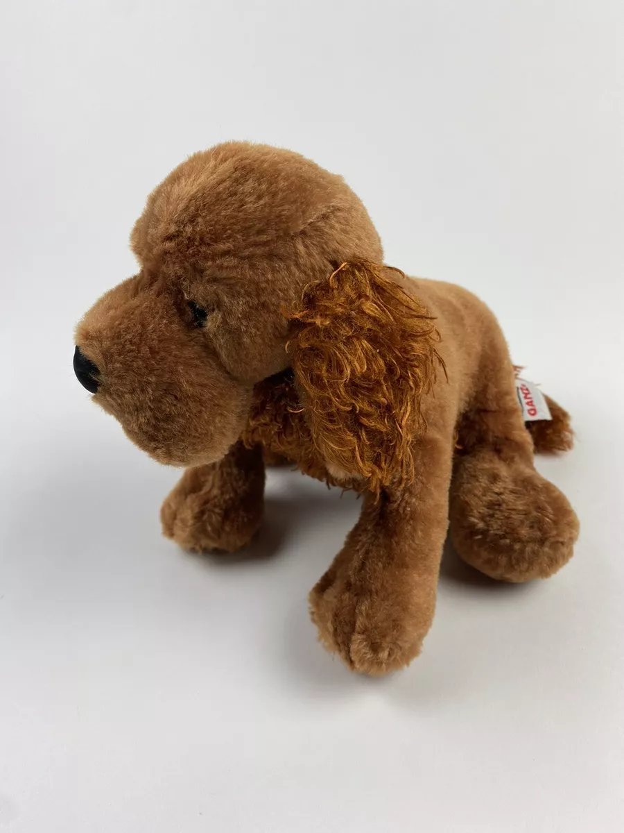 Ganz Webkinz 9 Irish Setter Puppy Dog Brown Bean Plush Stuffed Animal No Code