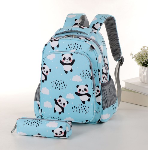 Mochila y Estuche para Lápices Unisex Impreso Completamente Forrado Viaje Escuela Mochila Bolso YB - Imagen 4 de 26