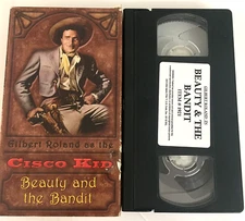 Cisco Kid Beauty and the Bandit VHS tape Ships  Same Day With Tracking