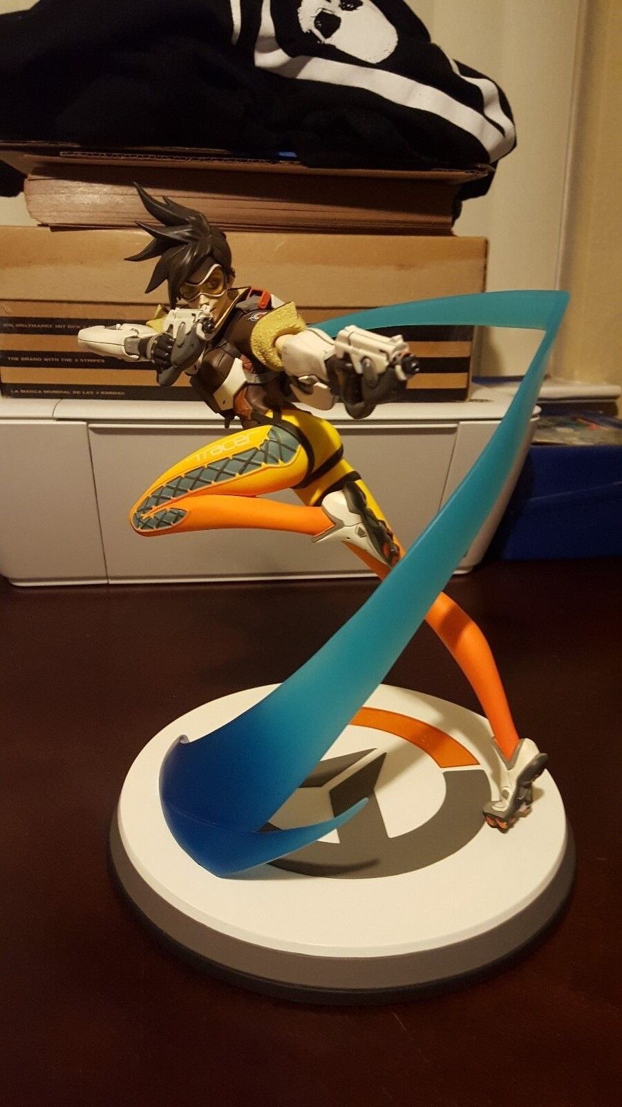 Tracer Custom Statue 1/3 1/4 fits Overwatch Painted Video Game Figure