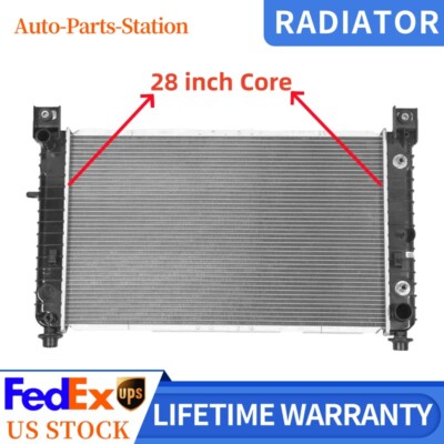 13920 Radiator 28'' Radiator for Chevy Silverado Tahoe Suburban GMC Sierra Yukon 4.3L ...