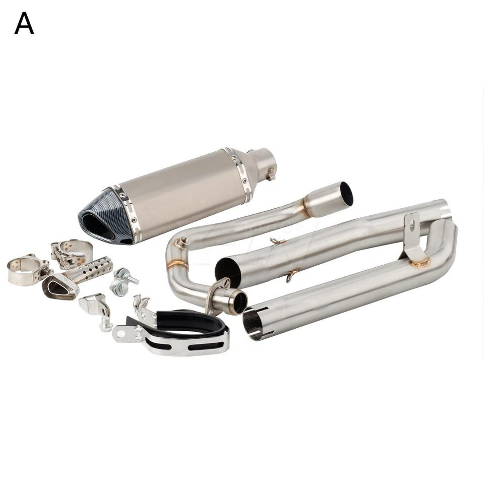 Tubo de escape y tubo de enlace para moto Aprilia Tuono 125 17-20 RS125 RS 125 Foto 2 de 4