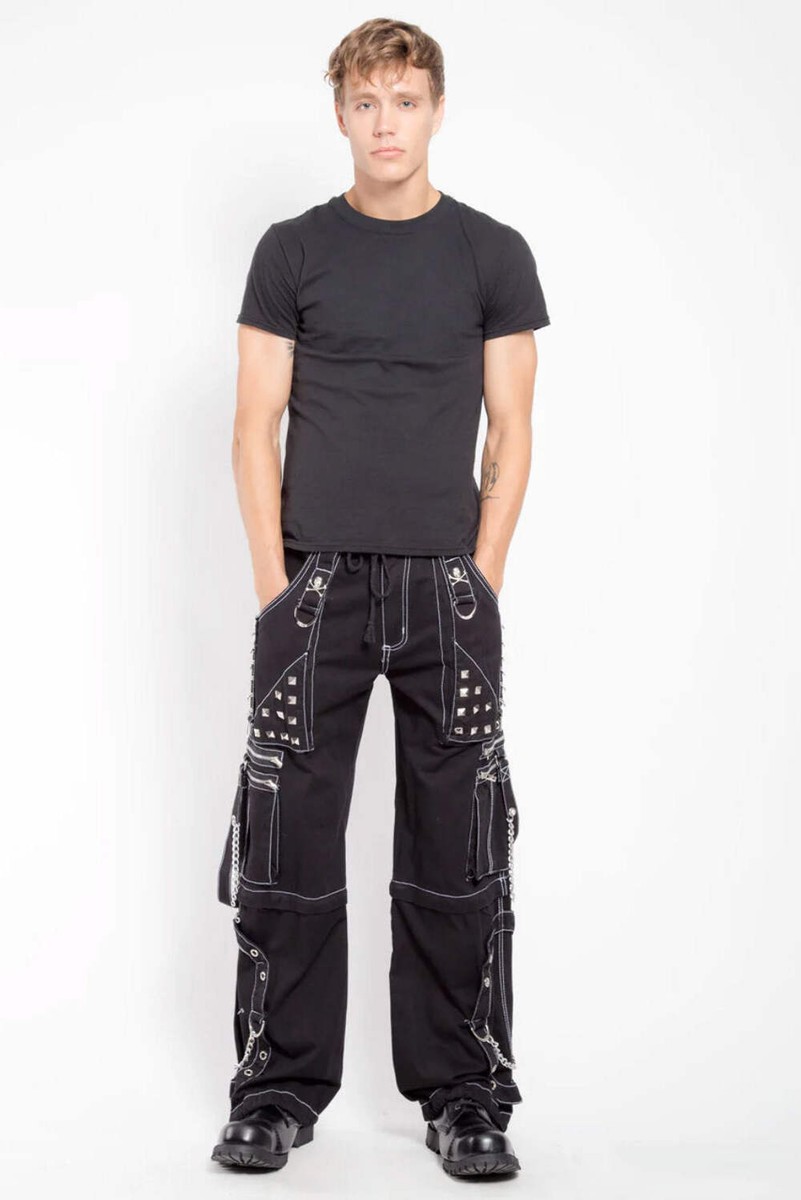 Tripp NYC Step Chain Pants [Black/White] | eBay