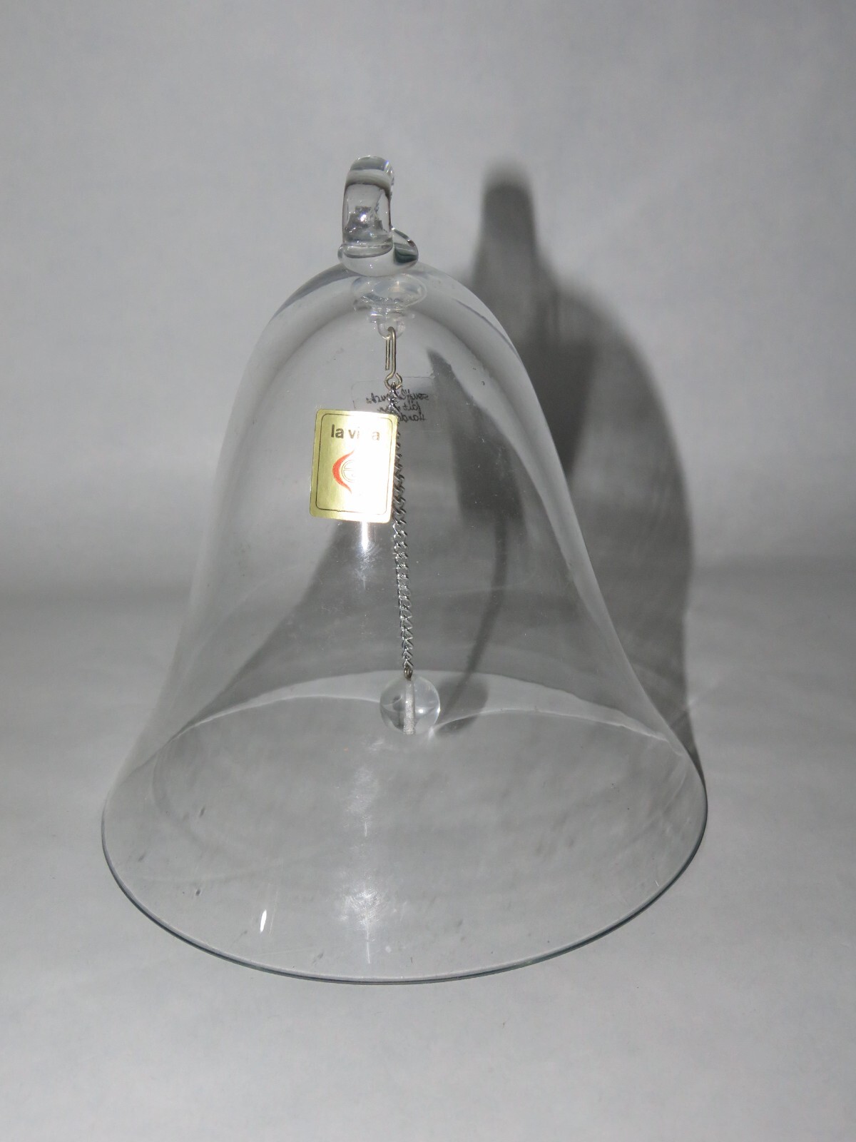 MIJOMA Weihnachtsglocke Aus Dolomit - Handbemalte Tischglocke 14cm