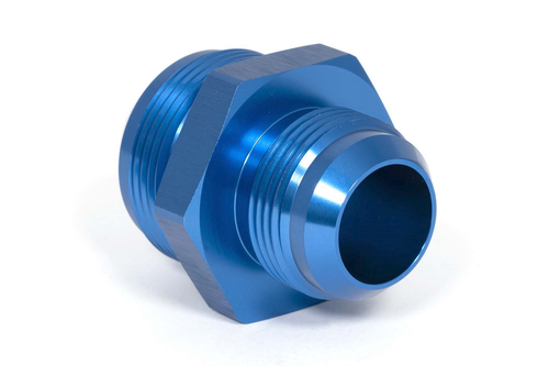 Reduzieradapter Dash 20 zu Dash 16 / AN / JIC Außengewinde/Außengewinde Blau - Picture 2 of 3